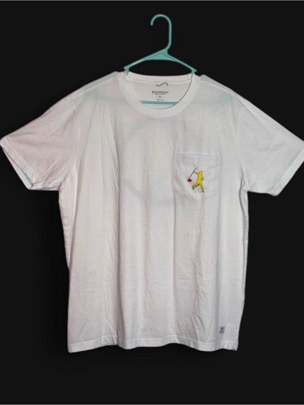 Live Forever Golf Passionate Patron Groovy Pocket Tee Mens XL 100% Cotton